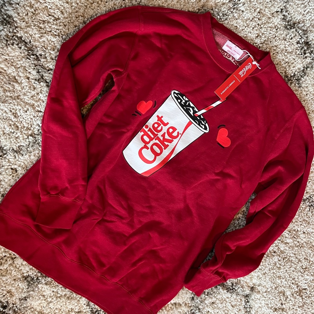 Stoney Clover Lane Diet Coke Sweatshirt - NWT